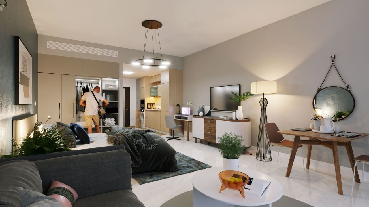 Piso en Abu Dabi, EAU, 61 m² - imagen 10