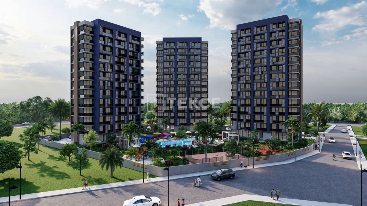 Apartamento Mezitli, Turquia, 77 m² - imagen 1