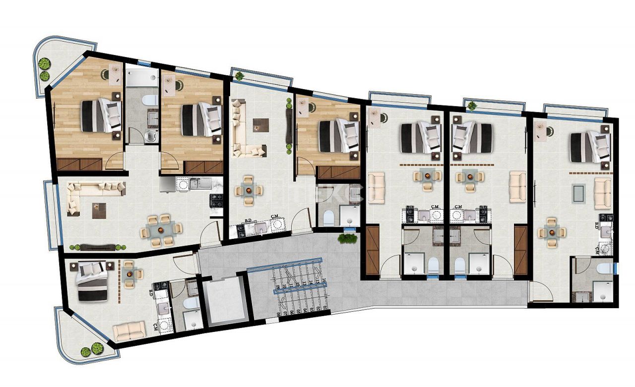 Appartement à İskele, Chypre, 44 m² - image 6