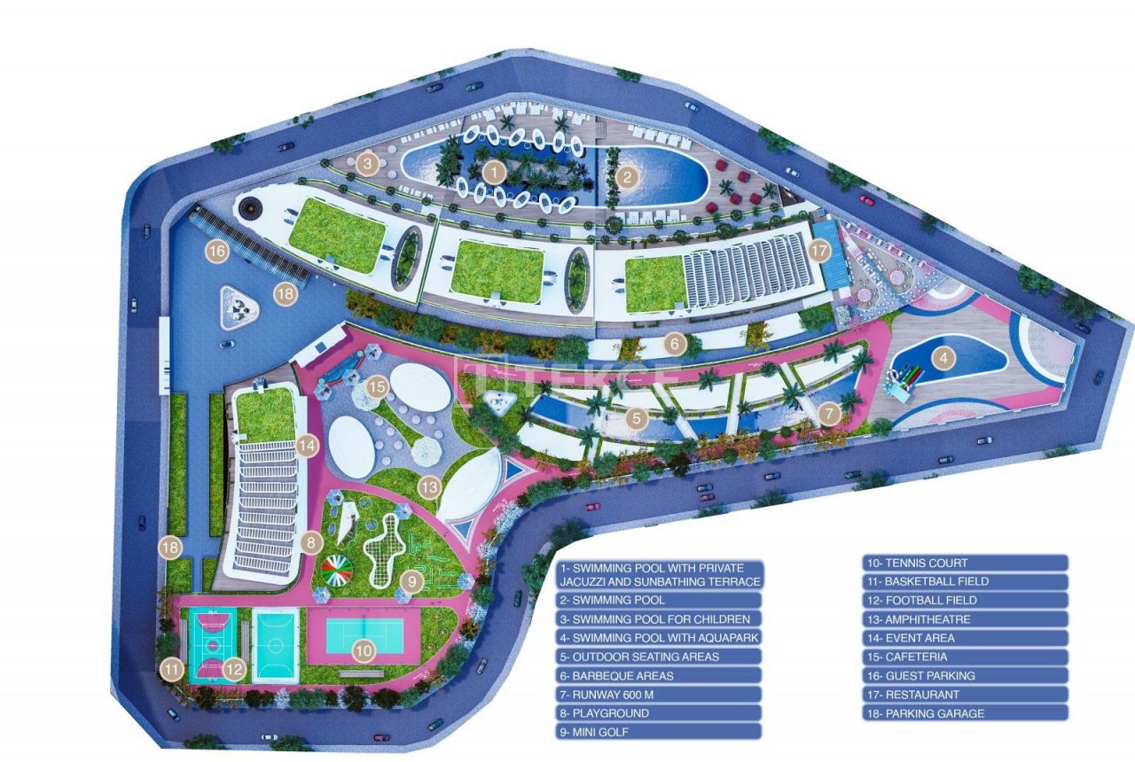 Apartamento en Alanya, Turquia, 165 m² - imagen 7