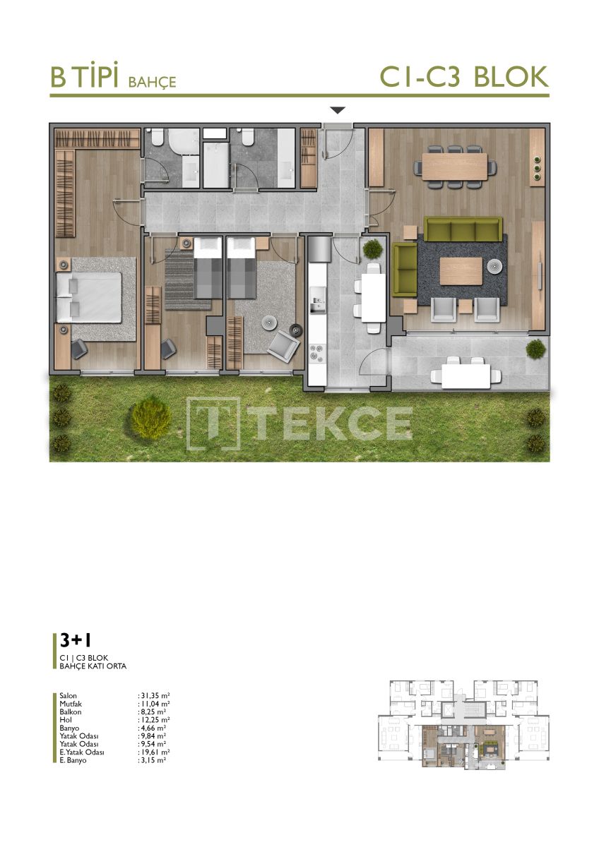 Apartamento en Başakşehir, Turquia, 165 m² - imagen 9