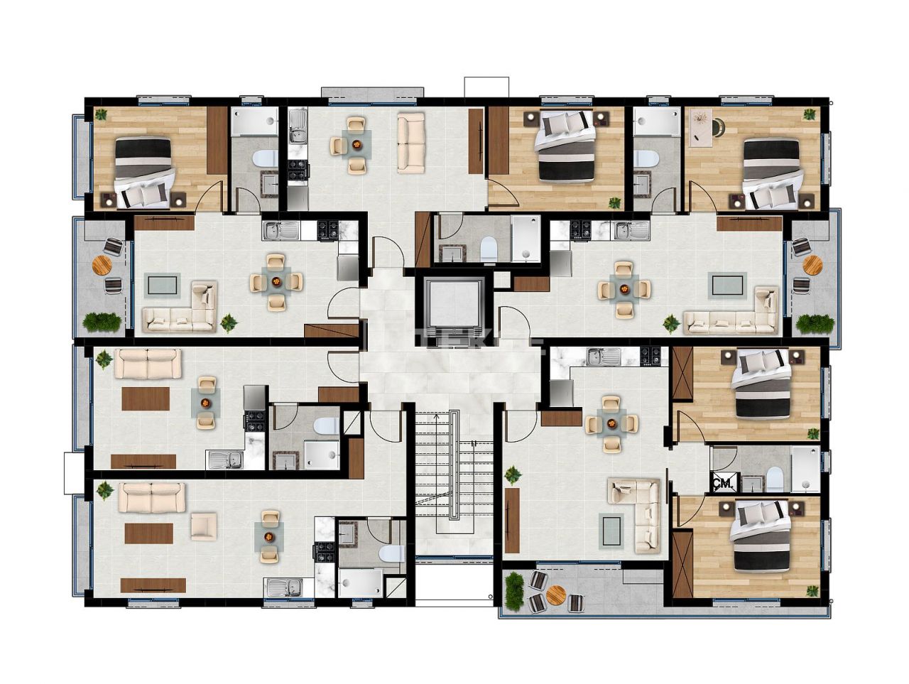 Appartamenti a Gazimağusa, Cipro, 80 m² - foto 13