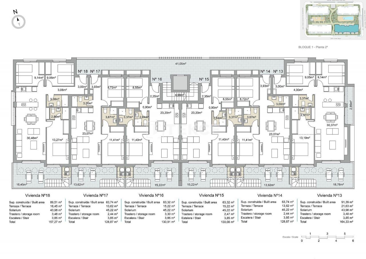 Penthouse à Pilar de la Horadada, Espagne, 94 m² - image 13