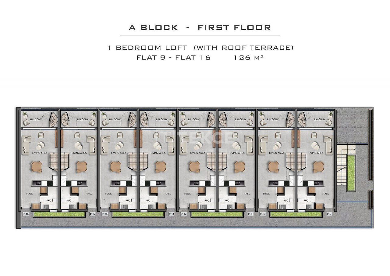 Penthouse in Iskele, Cyprus, 126 m² - picture 16