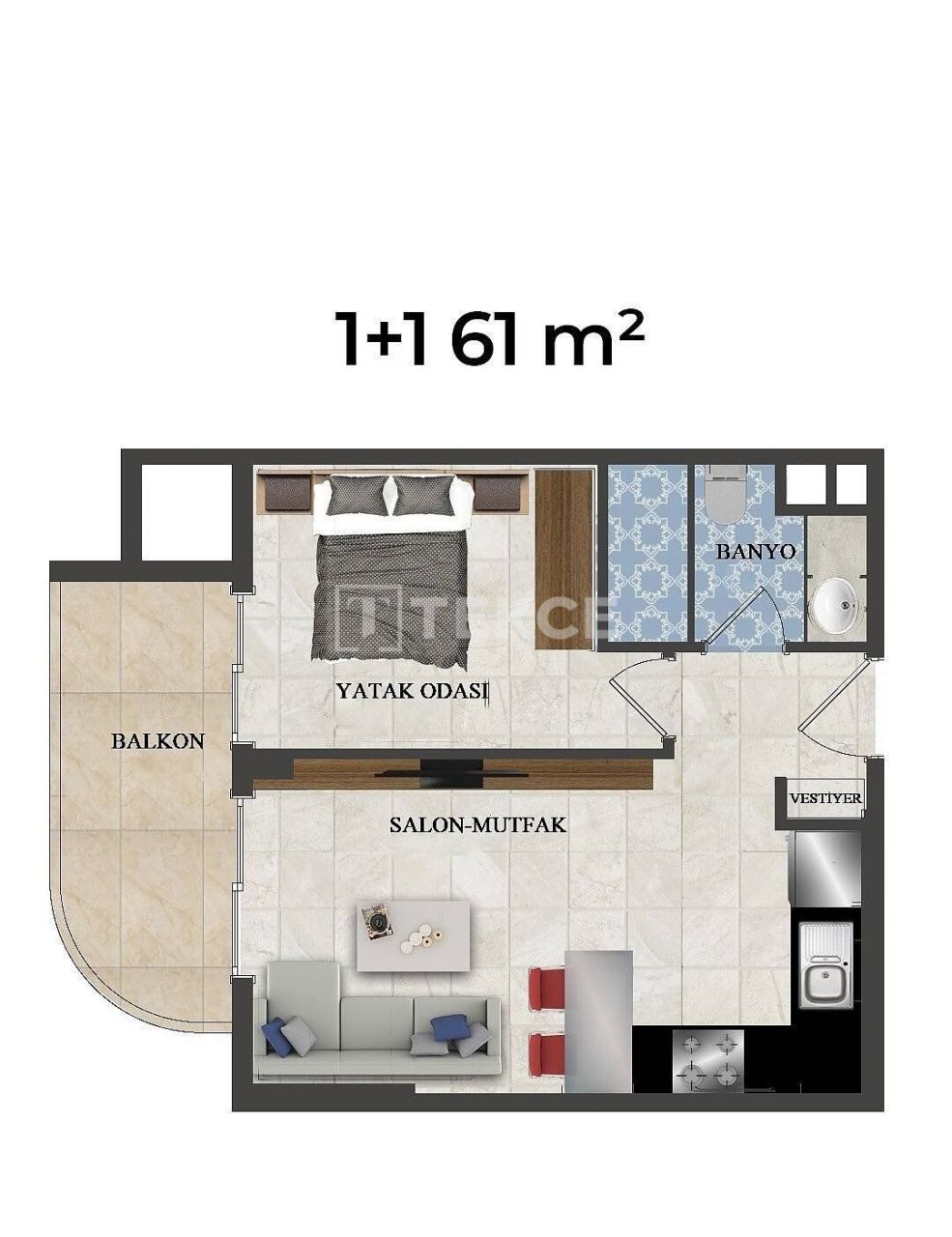 Ático en Alanya, Turquia, 260 m² - imagen 16