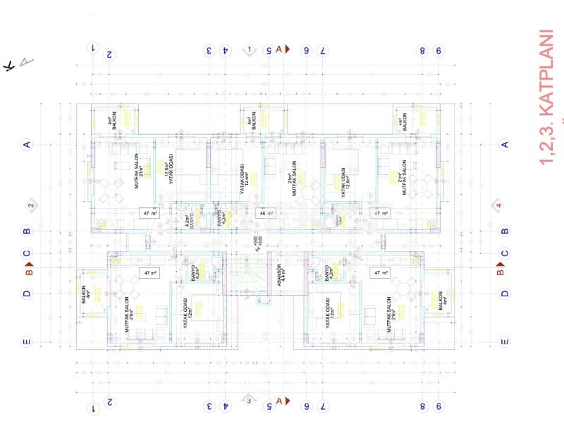 Apartamento en Gazipasa, Turquia, 60 m² - imagen 16