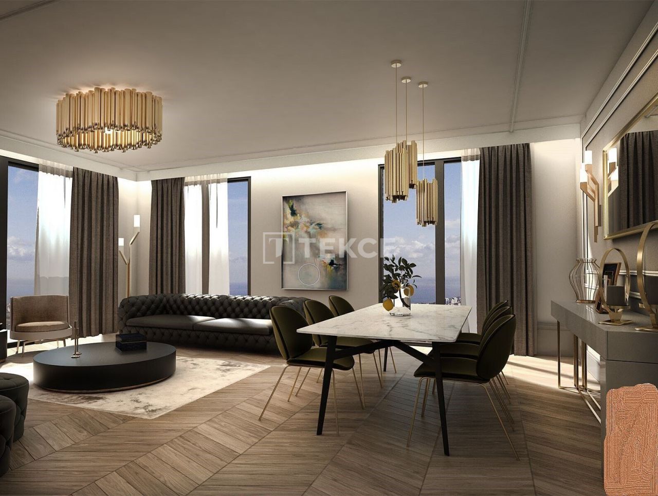 Apartment in Istanbul, Türkei, 131 m² - Foto 16