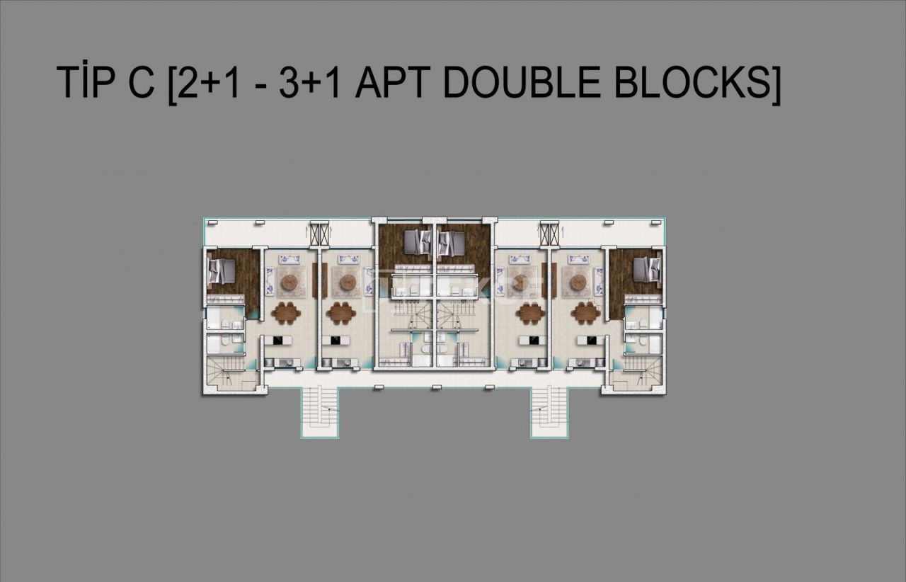 Appartement à Gazimağusa, Chypre, 60 m² - image 16