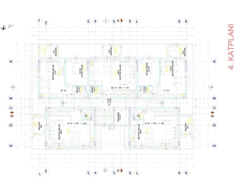 Penthouse à Gazipasa, Turquie, 200 m² - image 17
