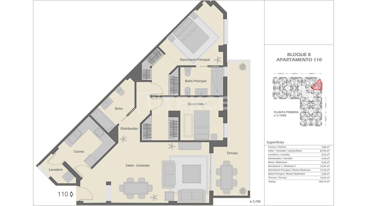 Apartment in Marbella, Spain, 96 m² - picture 17