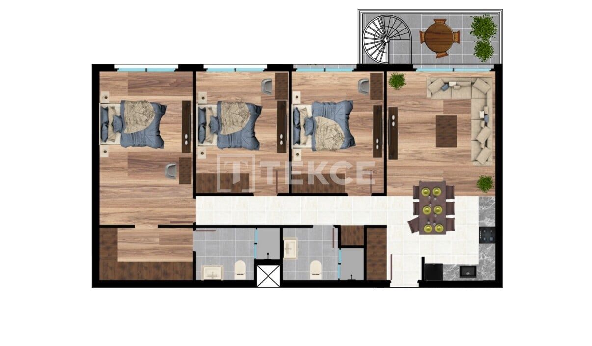 Appartement à Kyrenia, Chypre, 141 m² - image 18