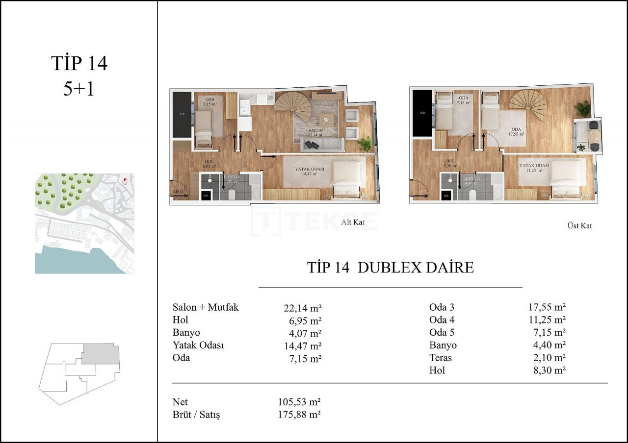 Apartamento en Estambul, Turquia, 70 m² - imagen 19