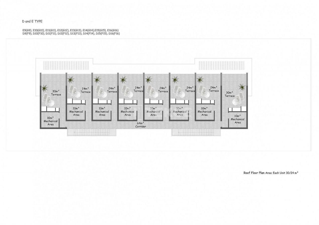 Appartamenti a Kyrenia, Cipro, 89 m² - foto 19