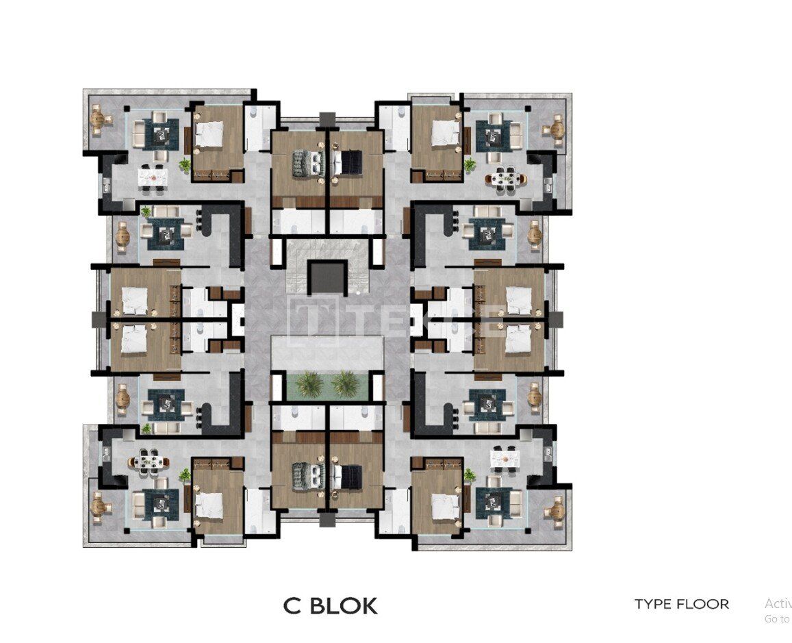 Penthouse in Kyrenia, Zypern, 125 m² - Foto 19