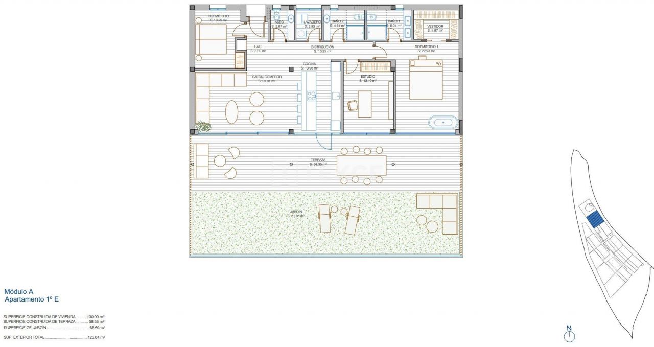 Penthouse in Mijas, Spain, 130 m² - picture 19