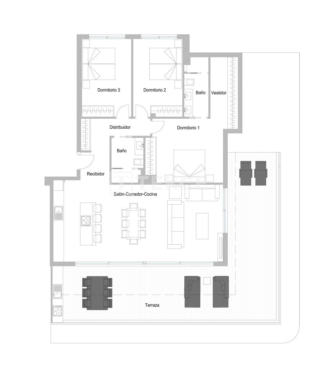 Apartamento en Benalmádena, España, 158 m² - imagen 19
