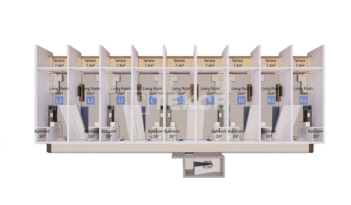 Appartamenti a Gazimağusa, Cipro, 80 m² - foto 11