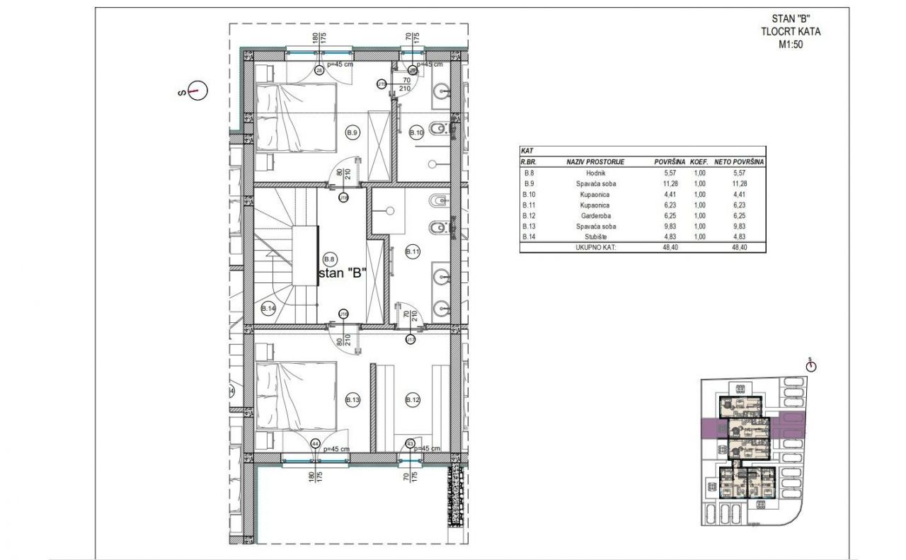 Flat in Porec, Croatia, 125 m² - picture 10