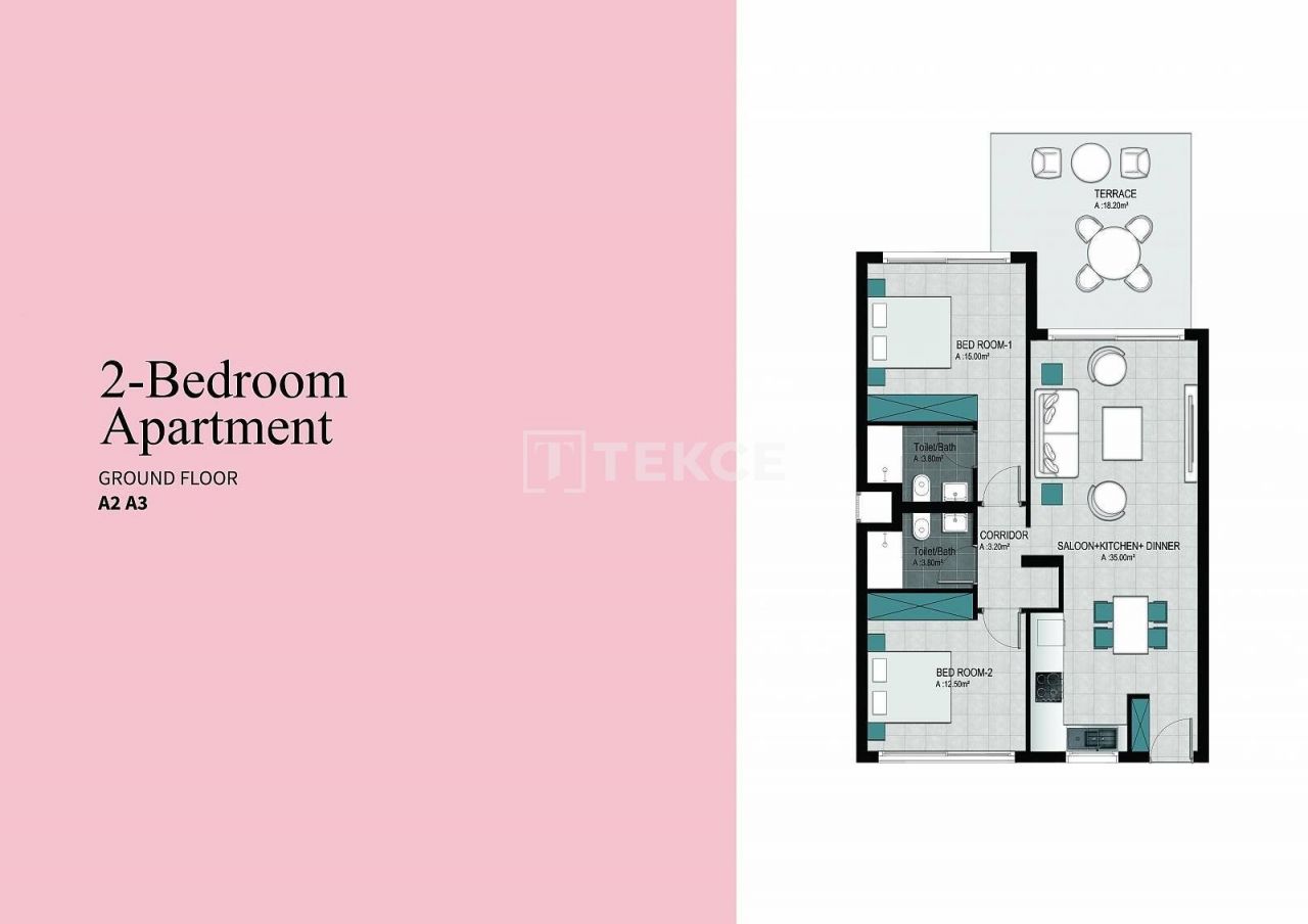 Ático en Kyrenia, Chipre, 73 m² - imagen 12