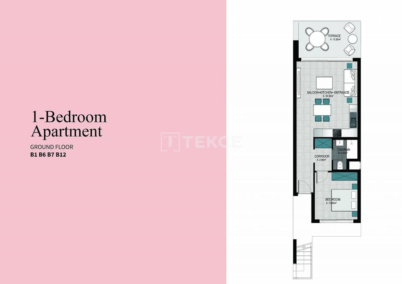 Ático en Kyrenia, Chipre, 73 m² - imagen 14