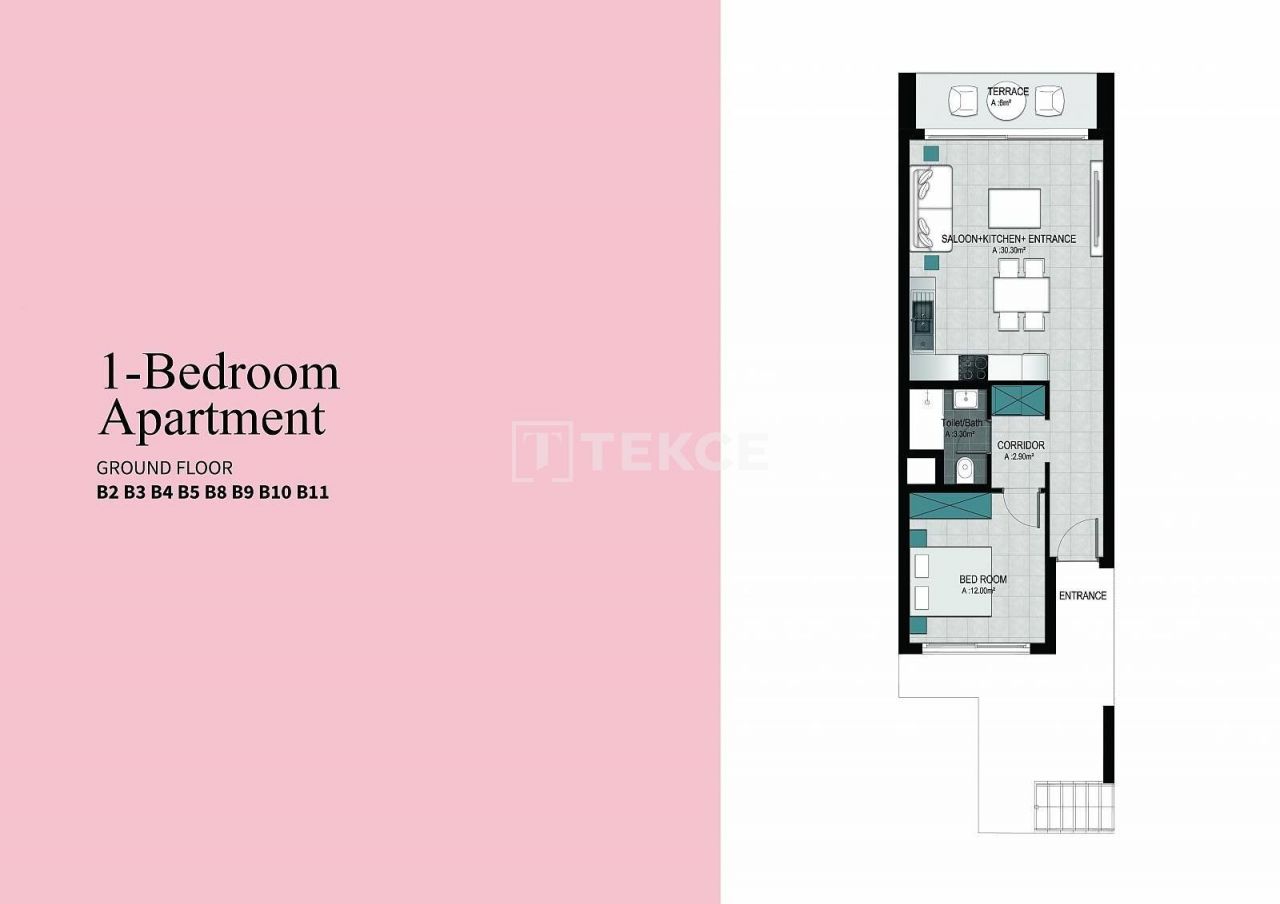 Ático en Kyrenia, Chipre, 73 m² - imagen 15