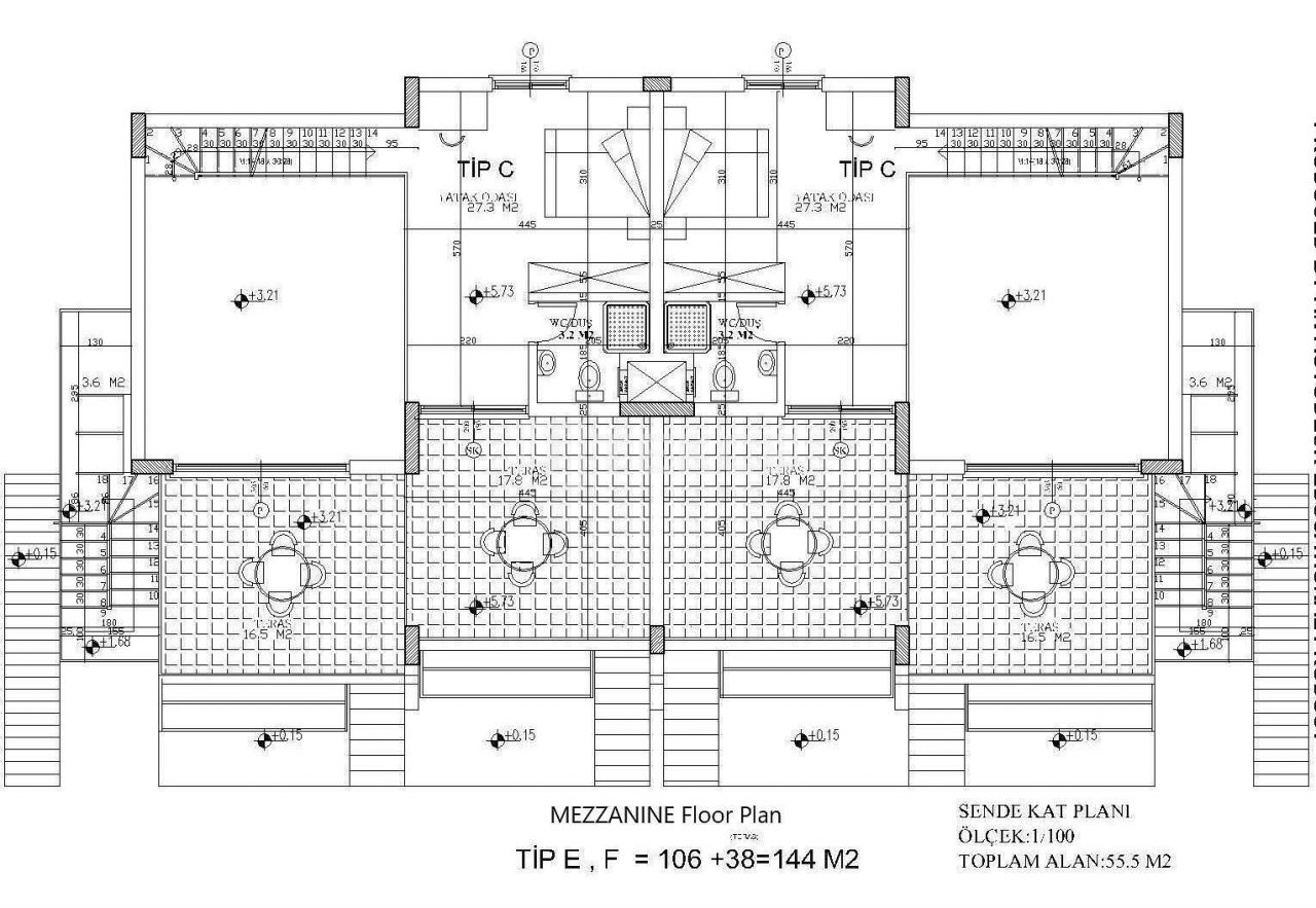 Penthouse in Kyrenia, Zypern, 144 m² - Foto 11
