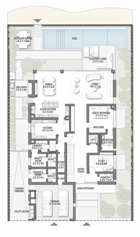 Villa in Dubai, VAE, 660 m² - Foto 18