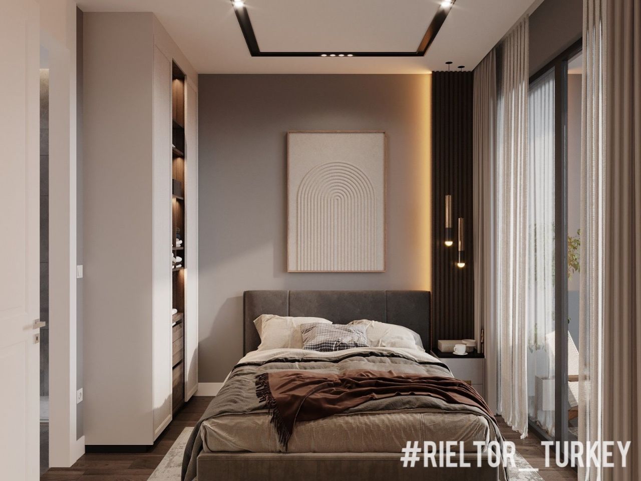 Piso en Manavgat, Turquia, 45 m² - imagen 8