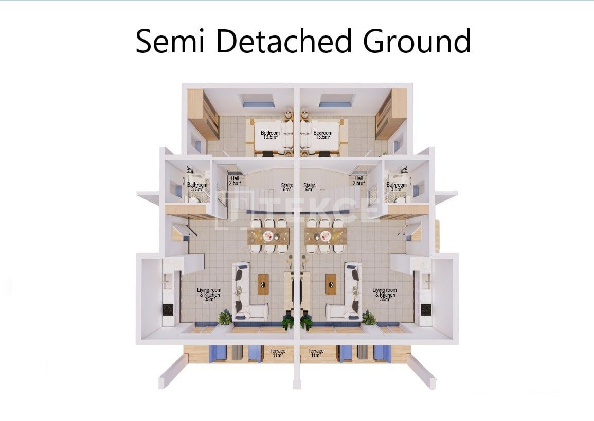 Villa à İskele, Chypre, 135 m² - image 11