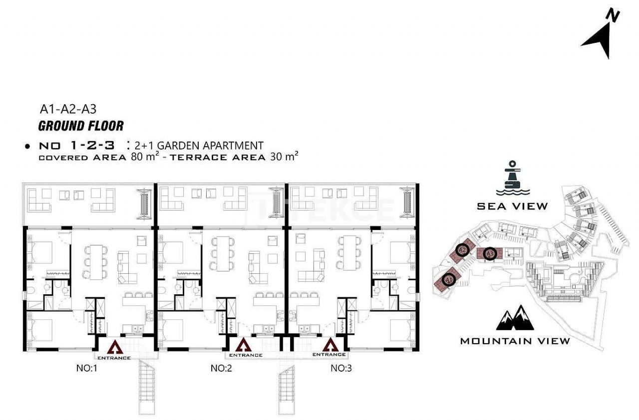 Penthouse in Gazimagusa, Cyprus, 130 m² - picture 18