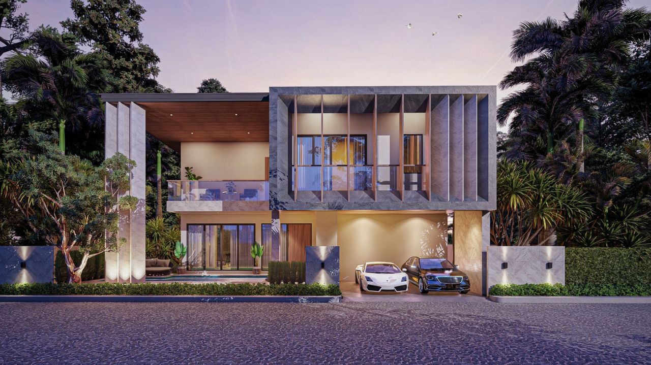 Villa en Pattaya, Tailandia, 342 m² - imagen 1