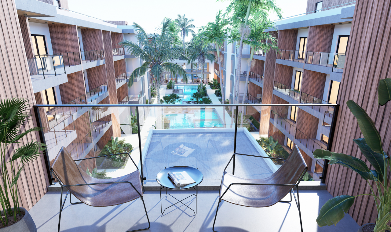 Wohnung in Bayahibe, Dominikanische Republik, 42.6 m² - Foto 2