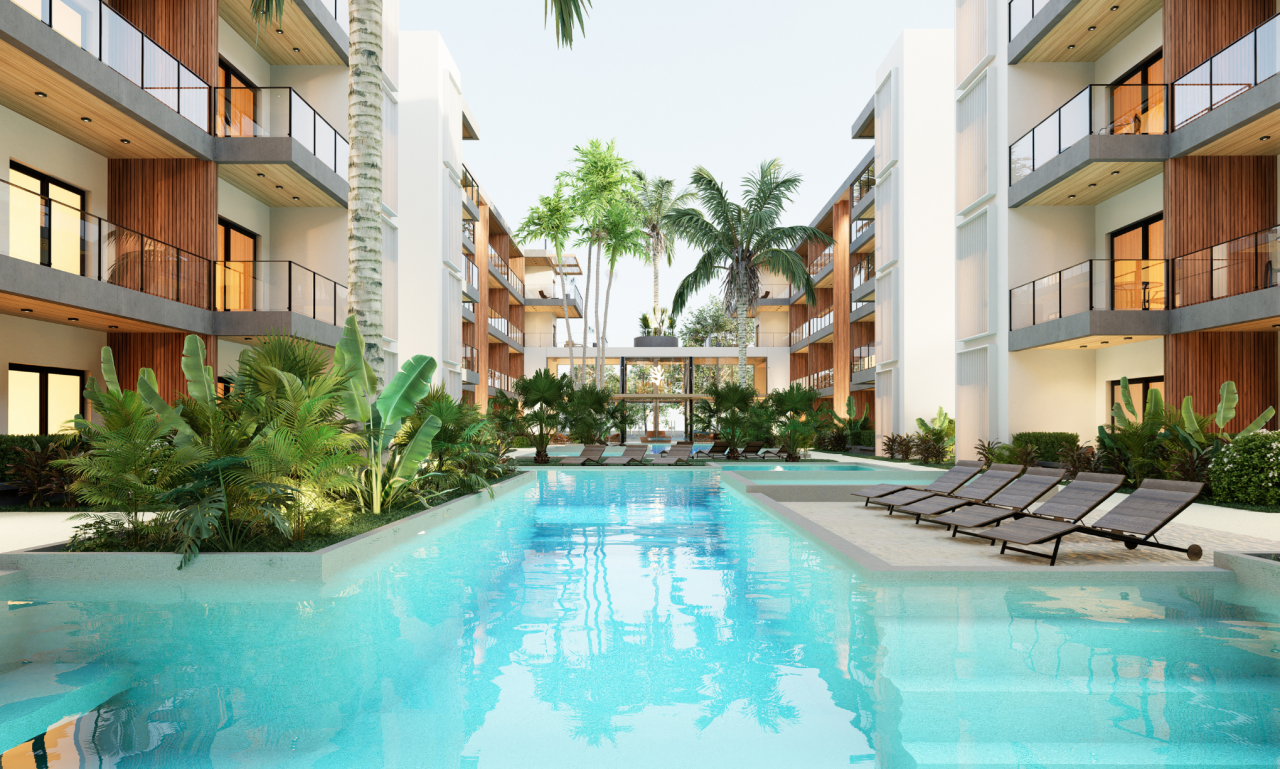 Wohnung in Bayahibe, Dominikanische Republik, 42.6 m² - Foto 3