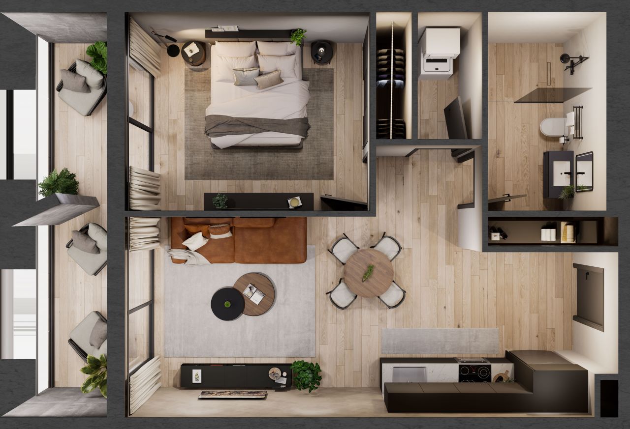 Studio in Santo Domingo, Dominican Republic, 51.7 m² - picture 10