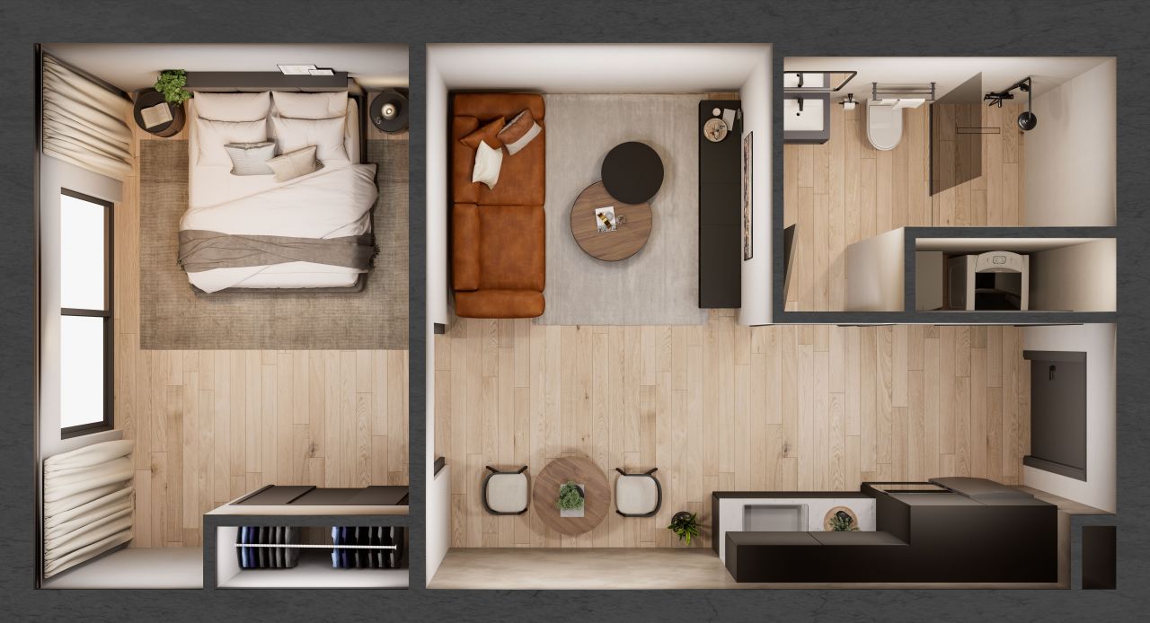 Studio in Santo Domingo, Dominican Republic, 51.7 m² - picture 9