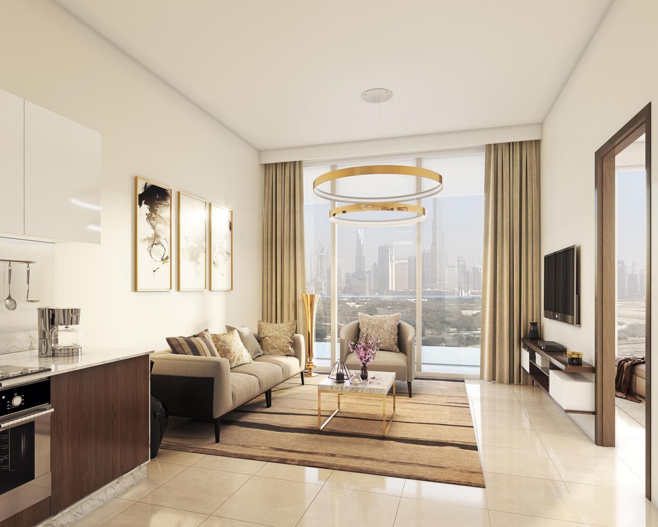 Appartamento a Dubai, EAU, 65 m² - foto 4