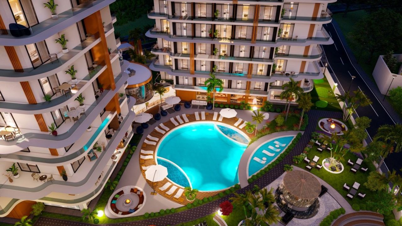 Appartamento a Alanya, Turchia, 36 m² - foto 19