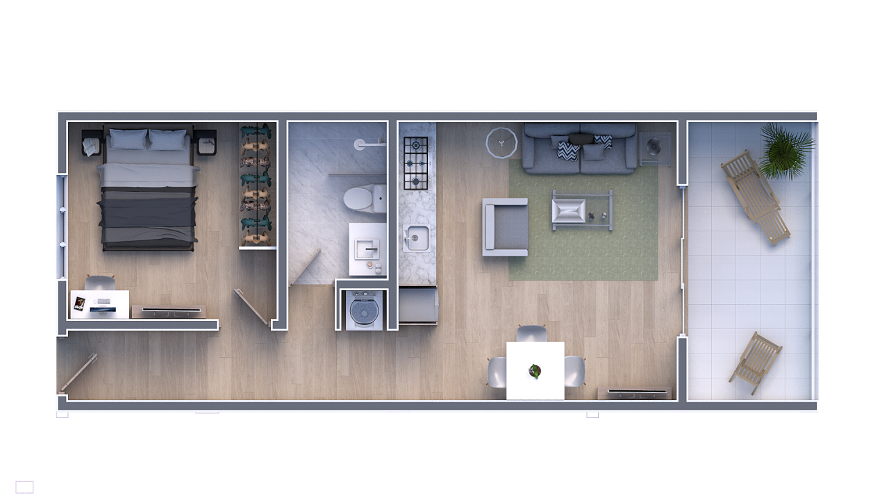 Flat in Sosua, Dominican Republic, 66 m² - picture 8