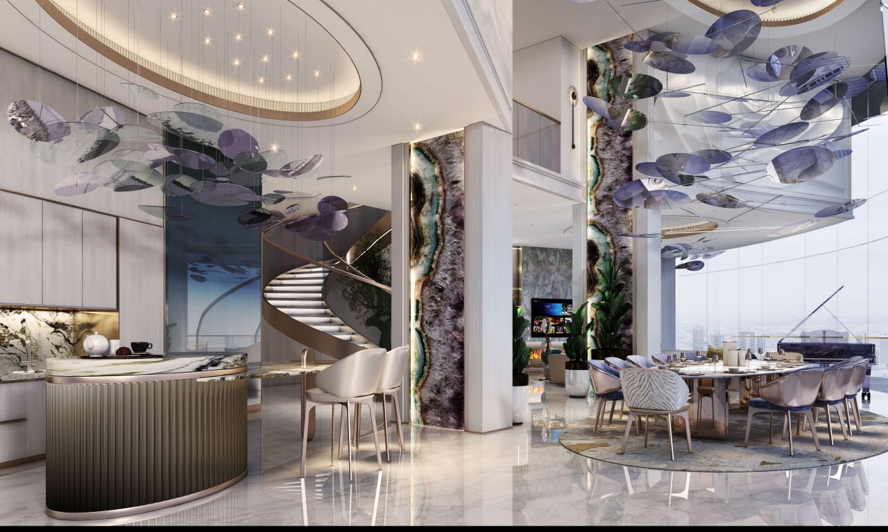 Appartamento a Dubai, EAU, 128.76 m² - foto 2