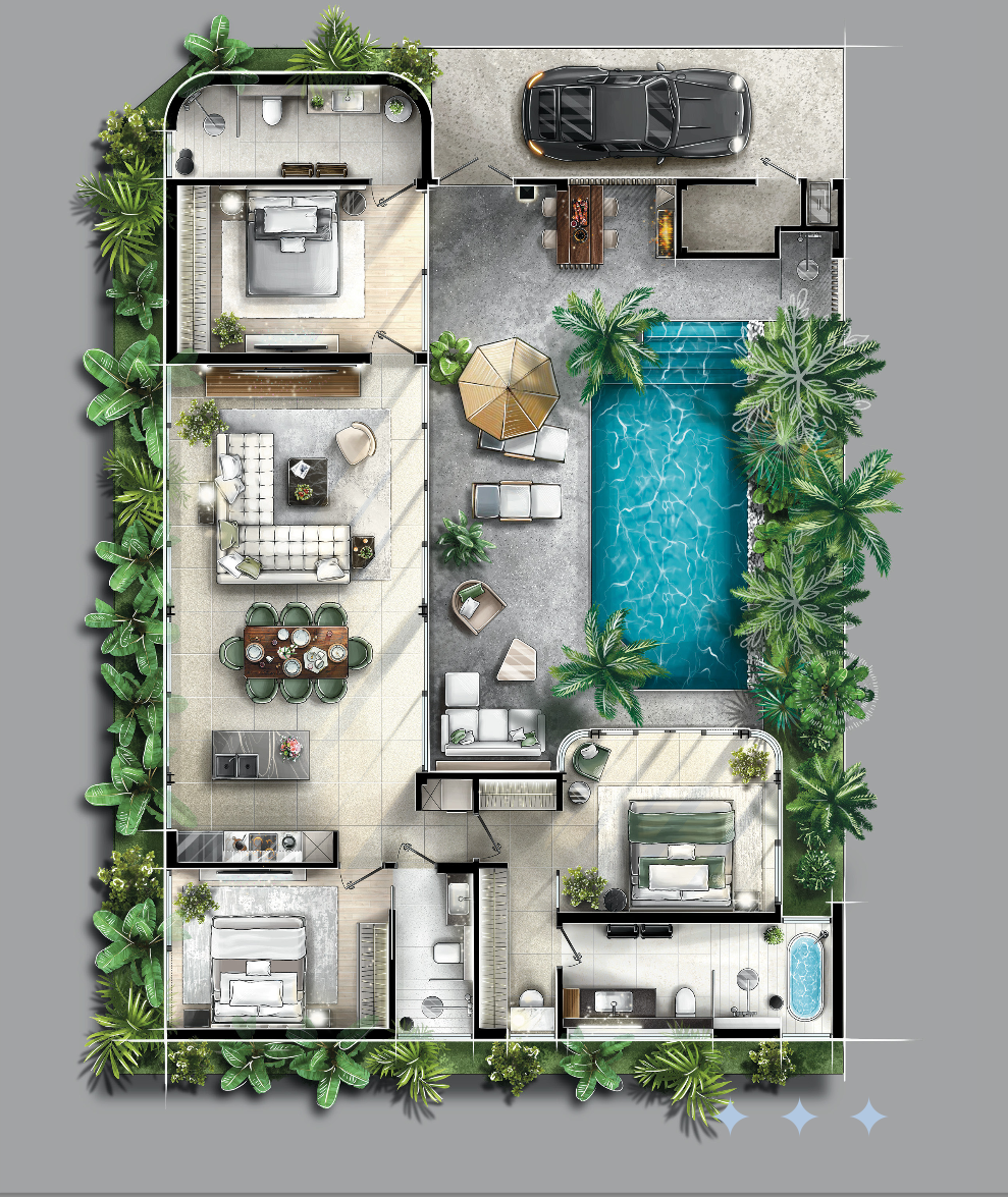 Villa on Phuket Island, Thailand, 227.5 m² - picture 15