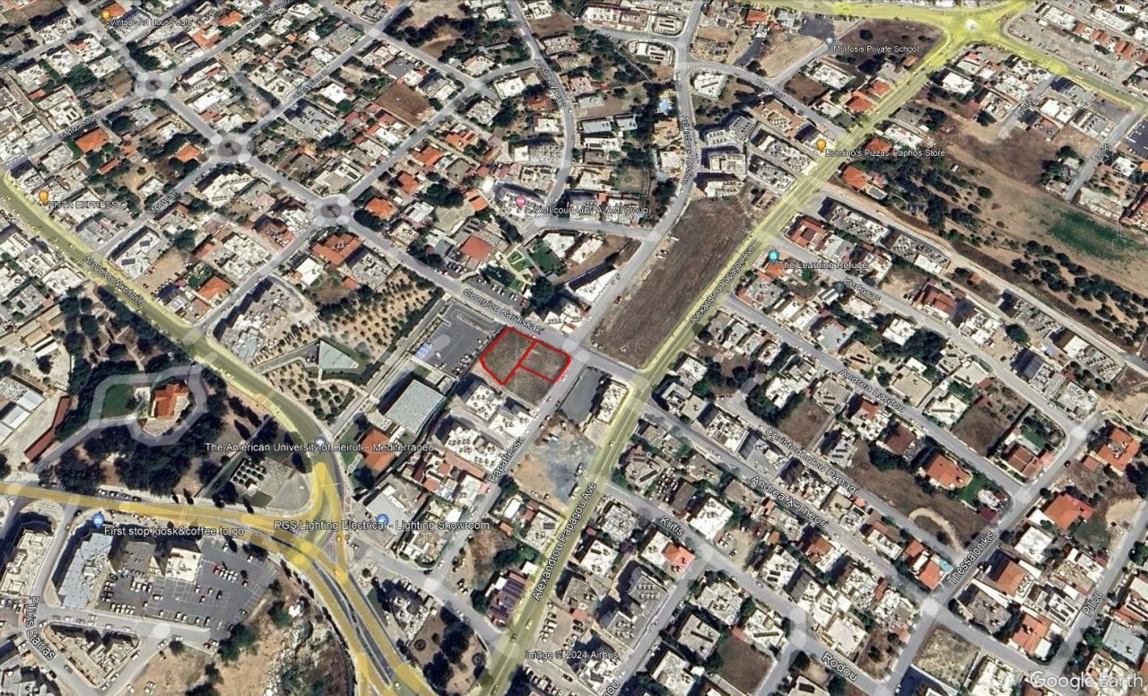 Terrain à Paphos, Chypre, 654 m² - image 1