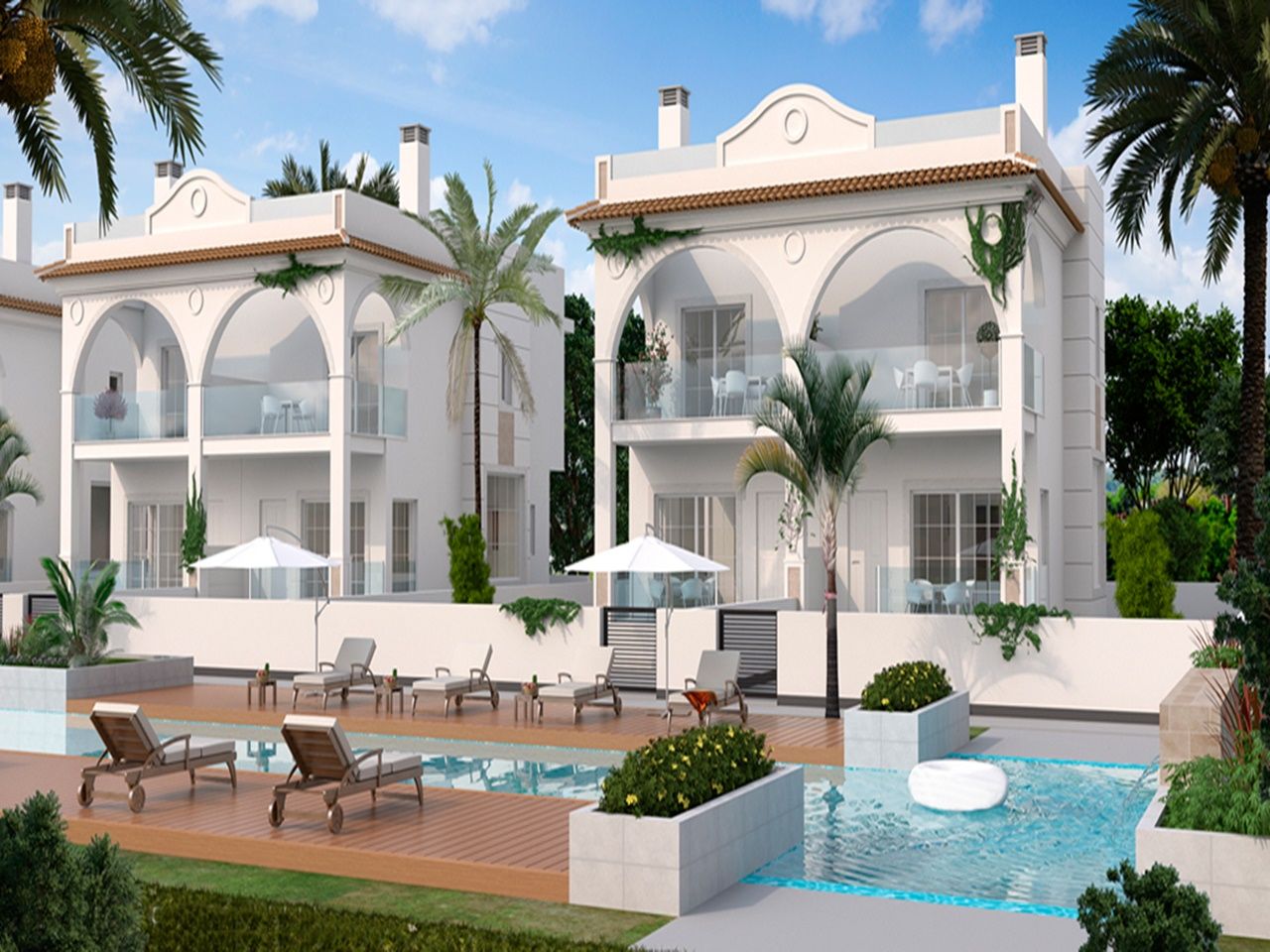 Stadthaus in Costa Blanca, Spanien, 101 m² - Foto 1