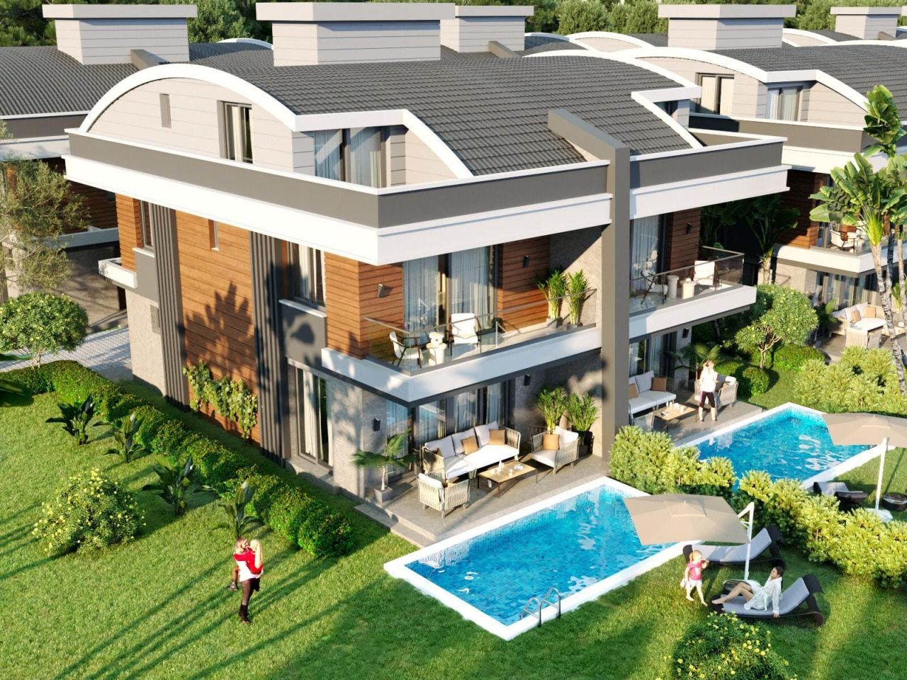 Villa en Antalya, Turquia, 350 m² - imagen 1