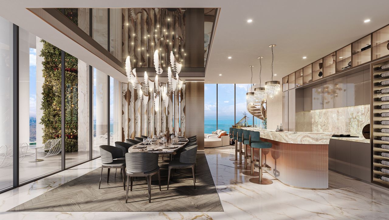 Attico a Dubai, EAU, 877 m² - foto 7