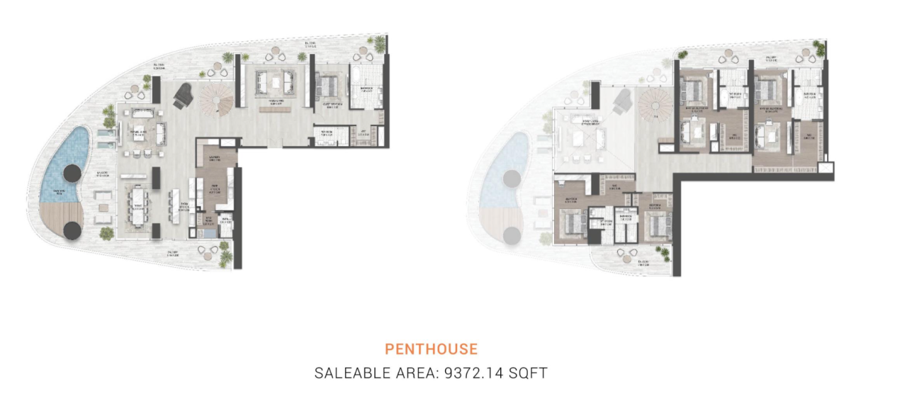 Appartamento a Dubai, EAU, 201 m² - foto 16
