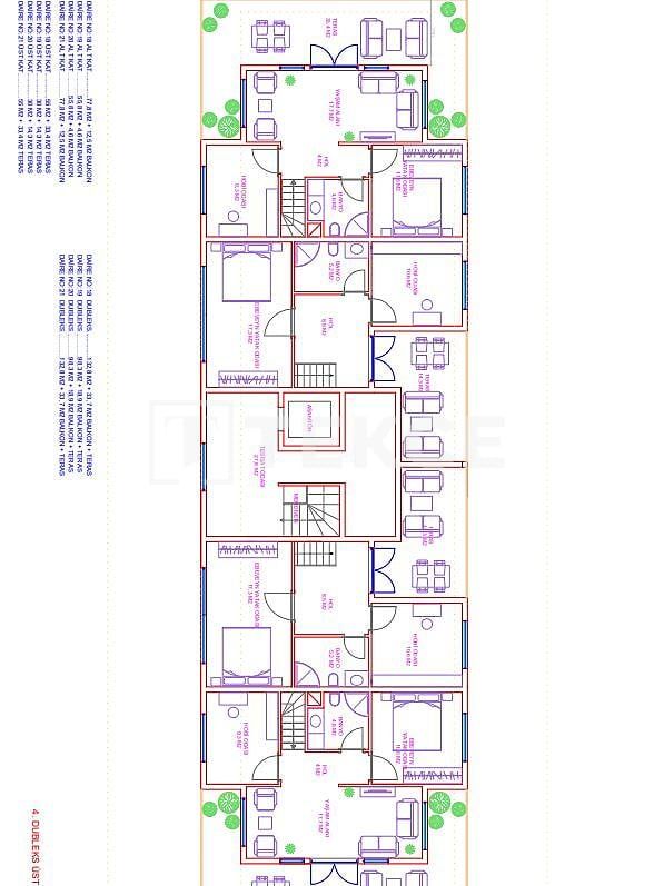 Attico a Alanya, Turchia, 116 m² - foto 16
