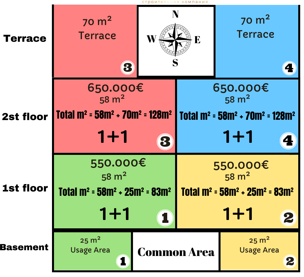 Piso en Alanya, Turquia, 128 m² - imagen 15