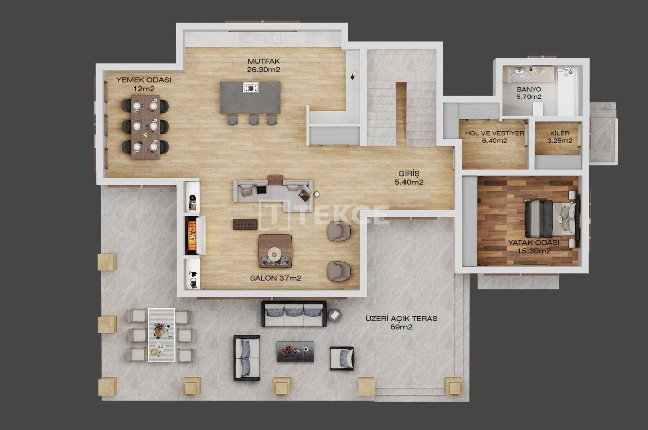 Villa a Kyrenia, Cipro, 323 m² - foto 17