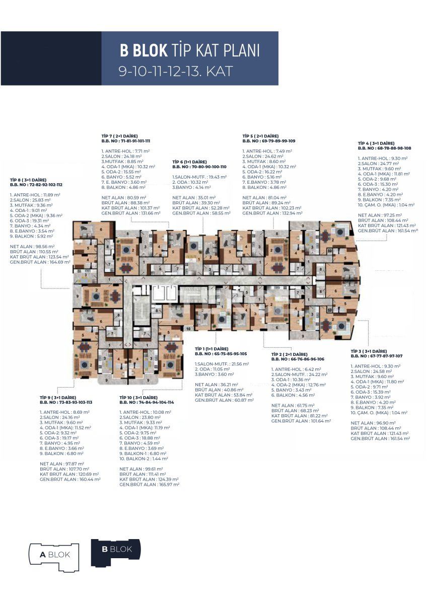 Apartment in Istanbul, Turkey, 164 m² - picture 12