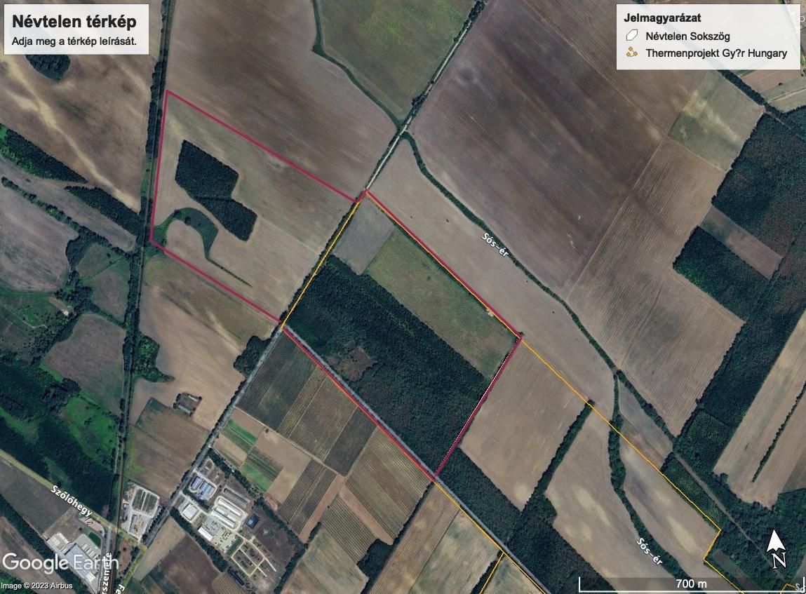 Terreno Győrszemere, Ungheria, 580 000 m2 - foto 2